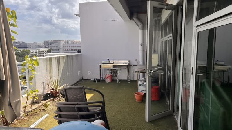 Frontier, 52 Ubi Avenue 3, 4,434 sqft, Light Industrial (B1) For Sale, by Catherine Ho Mei Yoke, 500117108 - Balcony - CommercialGuru.com.sg