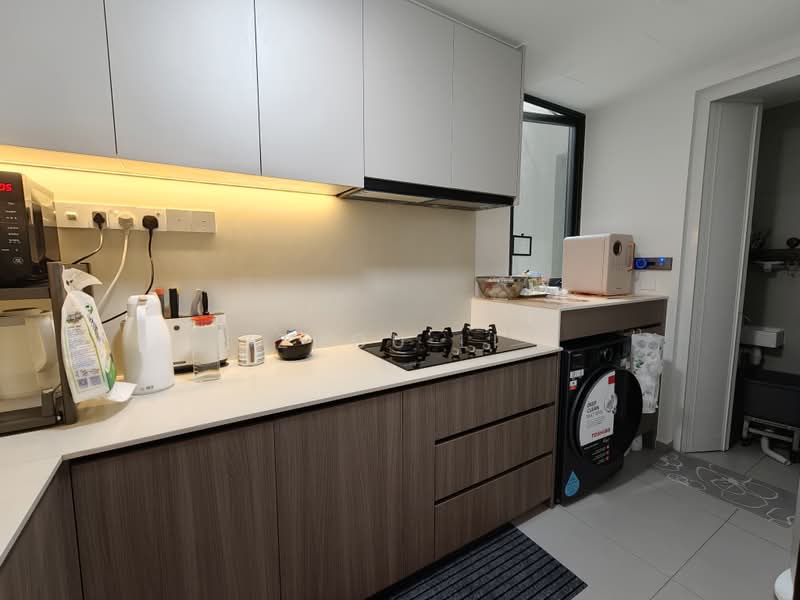 Tenet, 650 Tampines St 62, Room Rental, 100 sqft, Executive Condominium For Rent, by Zhou Li, 500117142 - Kitchen - PropertyGuru.com.sg