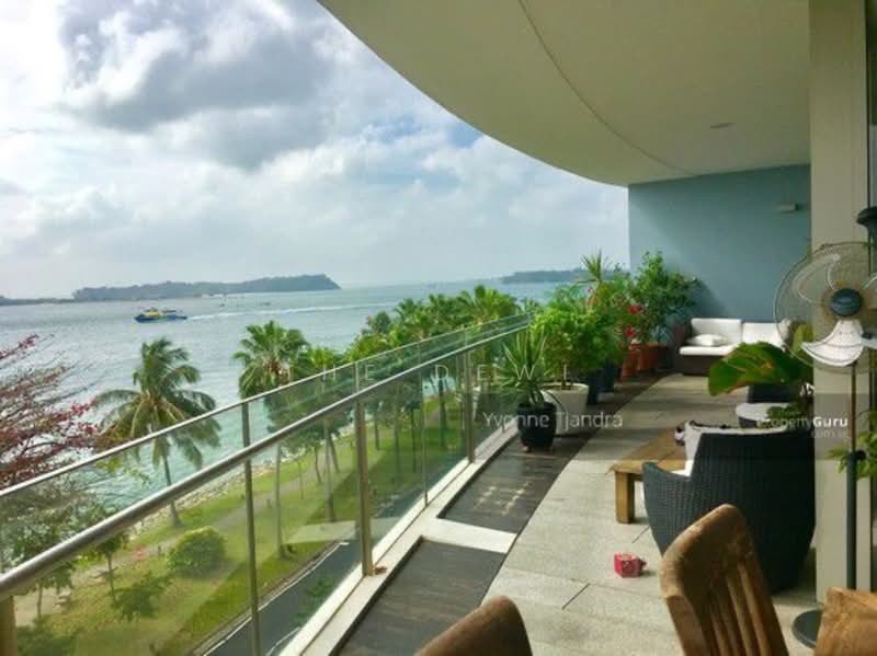 The Coast at Sentosa Cove, 276 Ocean Drive, 4 Bedrooms, 2,984 sqft, Condominium For Rent, by The Dewi, 500117157 - Balcony - PropertyGuru.com.sg