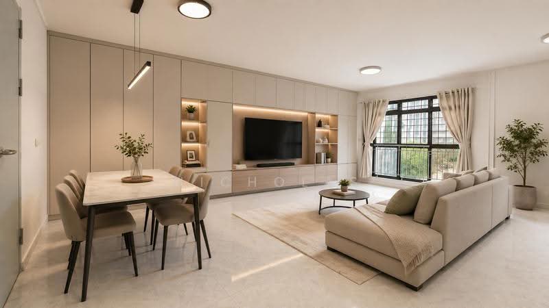 116A Rivervale Drive, 116A Rivervale Drive, Hougang / Punggol / Sengkang, 3 Bedrooms, 1,238 sqft, HDB Flat For Sale, by Nicholas Tang, 500117184 - Living Room - PropertyGuru.com.sg