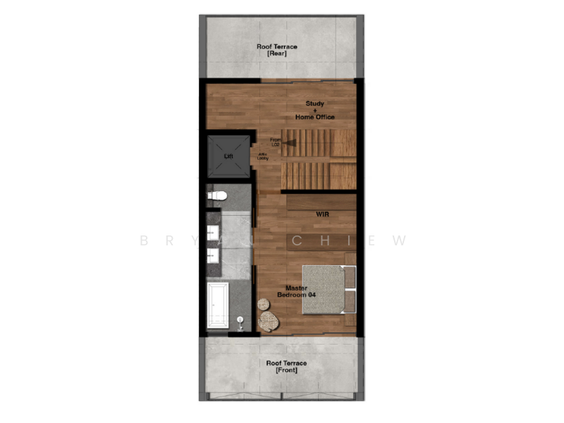 Dido Street - Brand New 2.5 Storey Inter-Terrace With Lift, Dido Street / Swan Lake Avenue / Fidelio Street, 4 Bedrooms, 3,268 sqft, Terraced House For Sale, by Bryan Chiew, 500117279 - PropertyGuru.com.sg