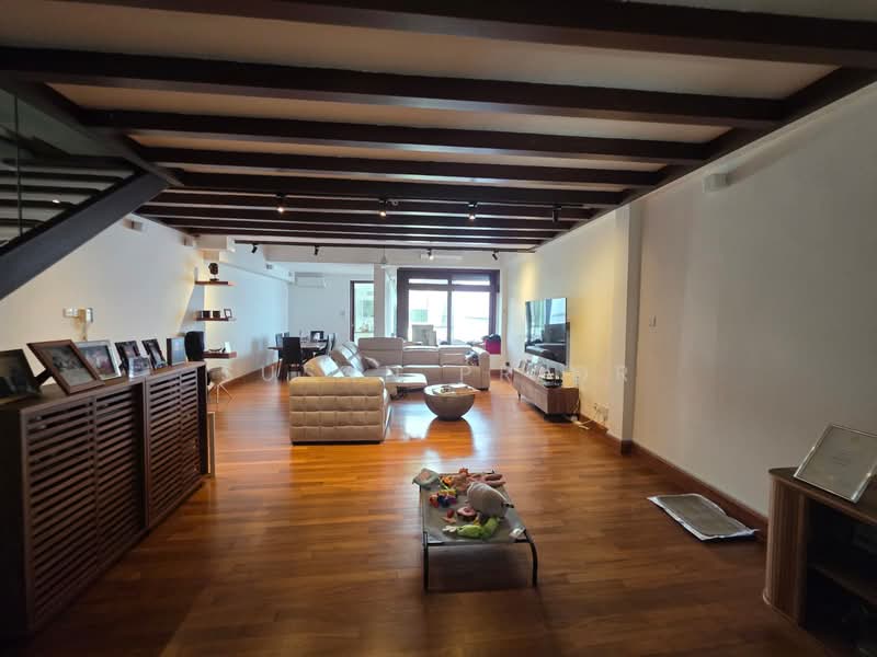 Heart of Orchard 3+1 Strata, Emerald Hill Conservation Area, 4 Bedrooms, 2,600 sqft, Conservation House For Sale, by Susan Prior, 500117408 - Living Room - PropertyGuru.com.sg