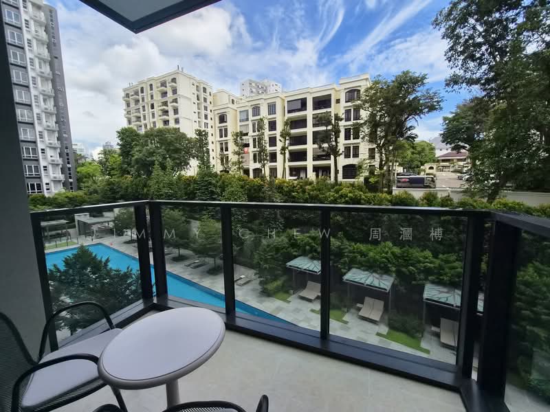 Juniper Hill, 39 Ewe Boon Road, 2 Bedrooms, 657 sqft, Condominium For Rent, by Jimmy Chew 周漍榑, 500117624 - Balcony - PropertyGuru.com.sg