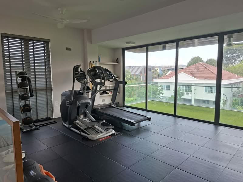 CONTEMPORARY BUNGALOW WITH POOL & LIFT, Wide frontage with 5 ensuite bedrooms, 7 Bedrooms, 8,078 sqft, Bungalow House For Sale, by Benjamin Soh, 500117668 - Gym - PropertyGuru.com.sg