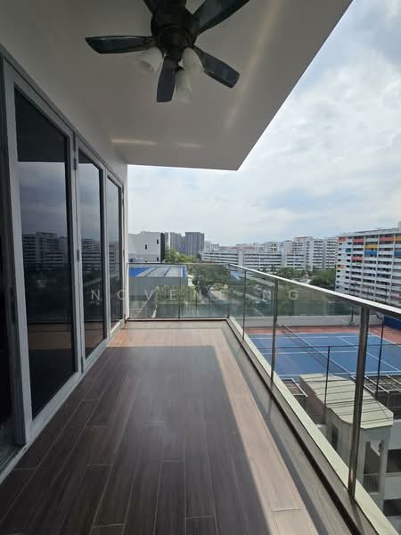 Hillsta, Phoenix Road, 3 Bedrooms, 1,087 sqft, Condominium For Rent, by Novene Ng, 500117711 - Balcony - PropertyGuru.com.sg
