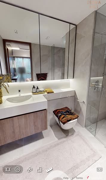 Terra Hill, 18 Yew Siang Road, 3 Bedrooms, 969 sqft, Condominium For Sale, by Tina Zou, 500117730 - Bathroom - PropertyGuru.com.sg
