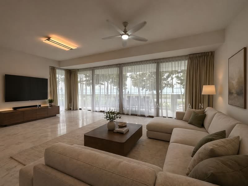 The Coast at Sentosa Cove, 278 Ocean Drive, 4 Bedrooms, 2,896 sqft, Condominium For Sale, by Kelly Sutina Tan, 500117838 - Living Room - PropertyGuru.com.sg