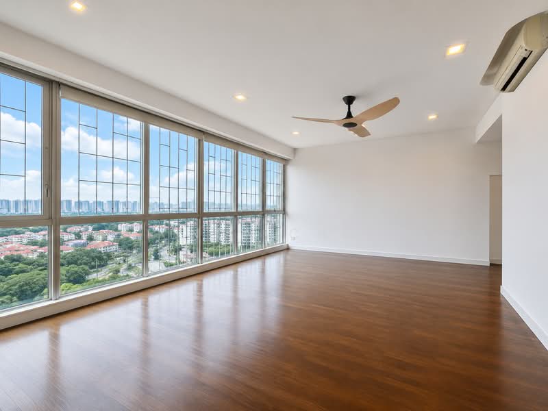 Goldenhill Park Condo, 60 Mei Hwan Drive, 3 Bedrooms, 1,335 sqft, Condominium For Sale, by Linda Chow, 500117843 - Living - ID generated without furniture  - PropertyGuru.com.sg