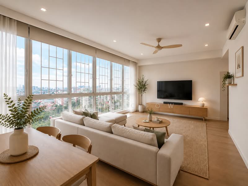Goldenhill Park Condo, 60 Mei Hwan Drive, 3 Bedrooms, 1,335 sqft, Condominium For Sale, by Linda Chow, 500117843 - ID generated Living Room - PropertyGuru.com.sg
