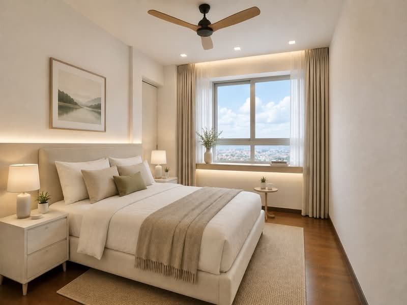 Goldenhill Park Condo, 60 Mei Hwan Drive, 3 Bedrooms, 1,335 sqft, Condominium For Sale, by Linda Chow, 500117843 - Bedroom 2 - ID generated  - PropertyGuru.com.sg