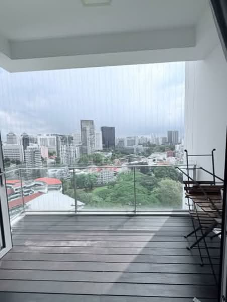 Adria, 12 Derbyshire Road, 2 Bedrooms, 689 sqft, Condominium For Sale, by Anthea Yeo 杨丽娇, 500117844 - Balcony - PropertyGuru.com.sg