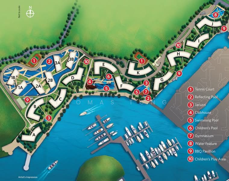 Reflections at Keppel Bay, 1 Keppel Bay View, 2 Bedrooms, 980 sqft, Condominium For Sale, by Thomas Tong, 500117889 - Exterior - PropertyGuru.com.sg