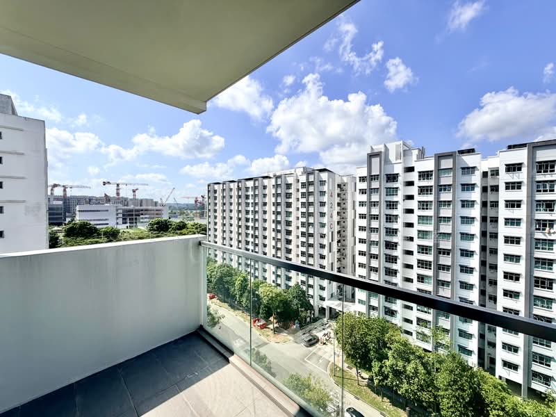 The Canopy, 85 Yishun Avenue 11, 3 Bedrooms, 1,195 sqft, Executive Condominium For Rent, by Jaeson Lin 林暉盛, 500117938 - Balcony - PropertyGuru.com.sg
