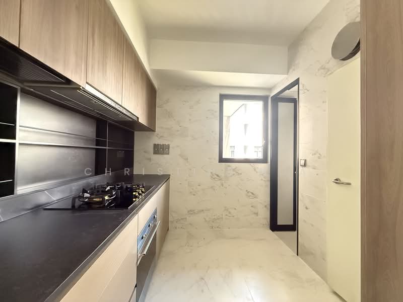 Sceneca Residence, Tanah Merah Kechil Link, 3 Bedrooms, 1,163 sqft, Condominium For Rent, by Christine Nga, 500118018 - Kitchen - PropertyGuru.com.sg