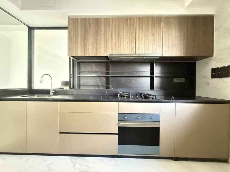 Sceneca Residence, Tanah Merah Kechil Link, 3 Bedrooms, 1,163 sqft, Condominium For Rent, by Christine Nga, 500118018 - Kitchen - PropertyGuru.com.sg