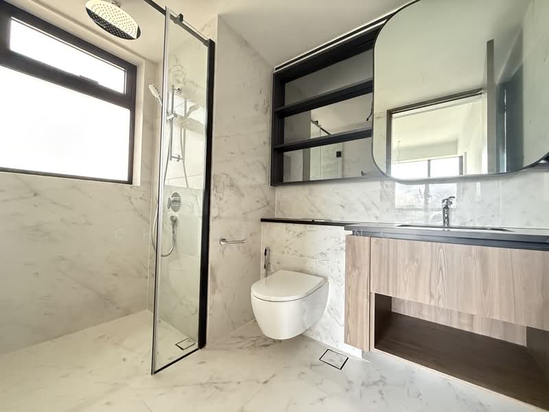 Sceneca Residence, Tanah Merah Kechil Link, 3 Bedrooms, 1,163 sqft, Condominium For Rent, by Christine Nga, 500118018 - Master Bathroom - PropertyGuru.com.sg