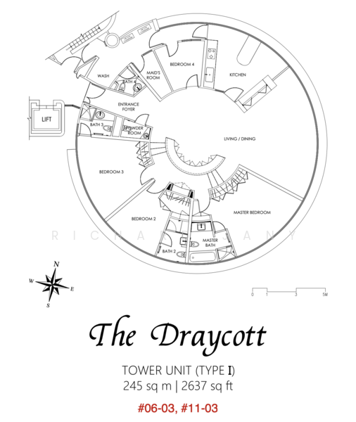 The Draycott, 50 Draycott Park, 4 Bedrooms, 2,637 sqft, Condominium For Sale, by Richard Jany, 500118216 - PropertyGuru.com.sg