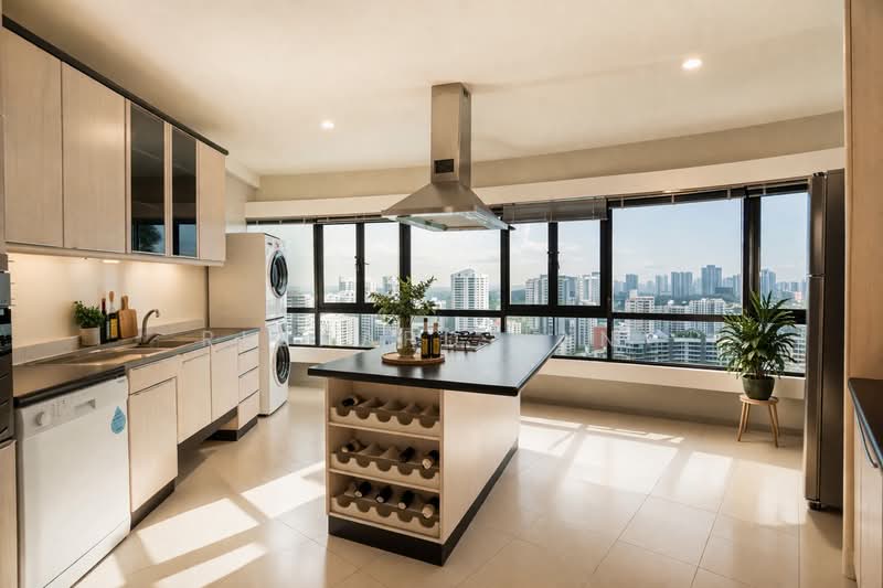 The Draycott, 50 Draycott Park, 4 Bedrooms, 2,637 sqft, Condominium For Sale, by Richard Jany, 500118216 - Kitchen - PropertyGuru.com.sg