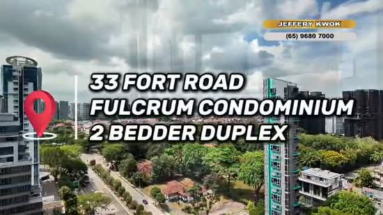 Fulcrum, 33 Fort Road, 2 Bedrooms, 829 sqft, Condominium For Sale, by Brenda Ong 王淑玲, 500118274 - PropertyGuru.com.sg