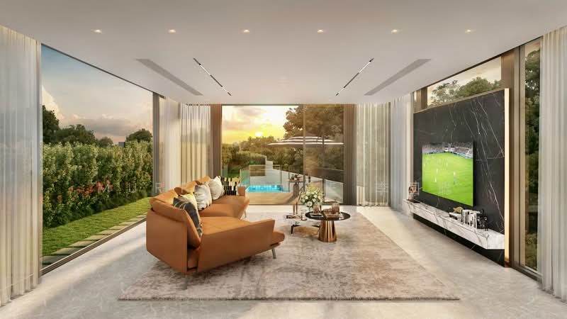 Villas @ Old Tampines Road, 32 Old Tampines Road, 5 Bedrooms, 4,166 sqft, Semi-Detached House For Sale, by Murphy Lee 李国聪, 500118332 - Living Room - PropertyGuru.com.sg