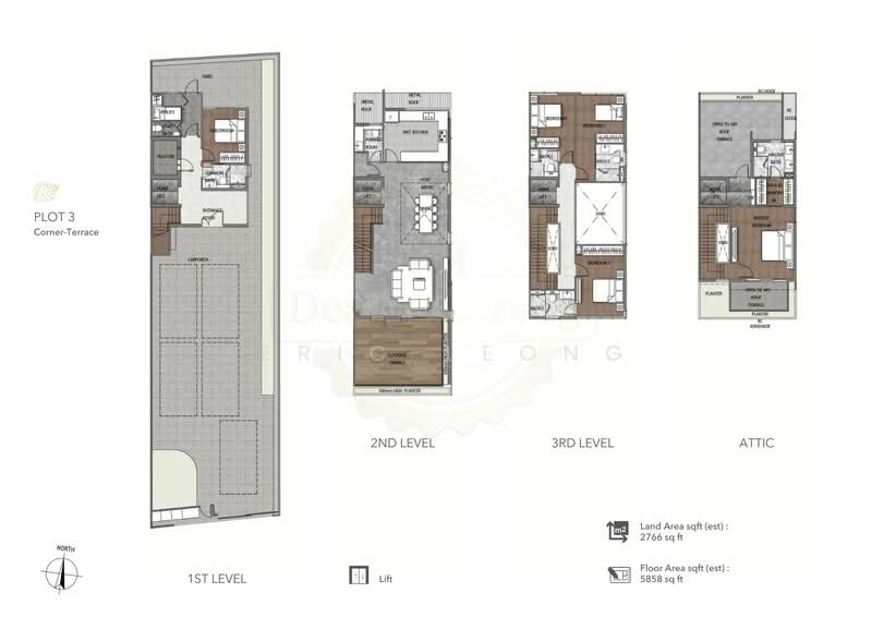 ❤️ DEALMAKERS ✨ D15 | BRAND NEW FREEHOLD LANDED HOMES, Woo Mon Chew / Palm Drive / Tay Lian Teck / Ulu Siglap, 5 Bedrooms, 5,858 sqft, Corner Terrace For Sale, by Jeric Leong, 500118342 - PropertyGuru.com.sg