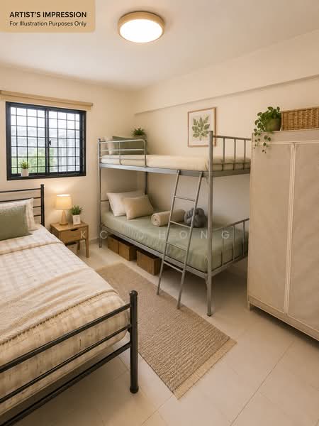 219 Jurong East Street 21, 219 Jurong East Street 21, 3 Bedrooms, 979 sqft, HDB Flat For Sale, by KC Chong, 500118373 - Bedroom - PropertyGuru.com.sg