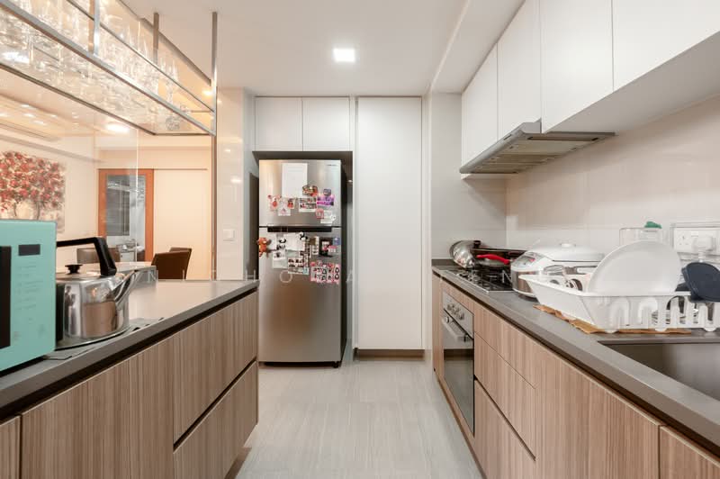 Rivercove Residences EC, 20 Anchorvale Ln, 3 Bedrooms, 1,076 sqft, Condominium For Sale, by Nicholas Feng, 500118667 - Kitchen - PropertyGuru.com.sg