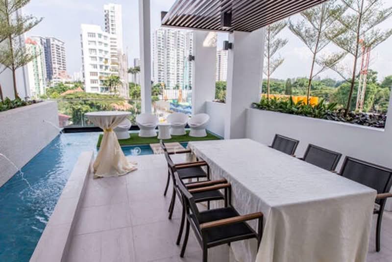 City & Sea Views - Penthouse unit next to MRT and Schools, , 4 Bedrooms, 3,423 sqft, Condominium For Sale, by Homer Lau, 500118709 - Balcony - PropertyGuru.com.sg