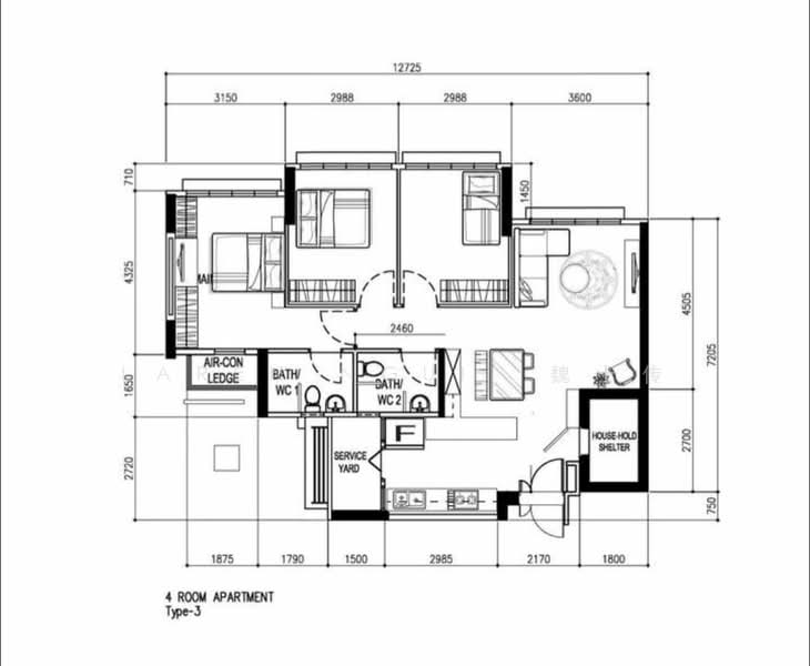 For Rent 278C Compassvale Bow