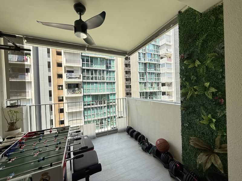 The Terrace, 88 Edgedale Plains, 3 Bedrooms, 1,076 sqft, Executive Condominium For Sale, by May Loh, 500118737 - Balcony - PropertyGuru.com.sg
