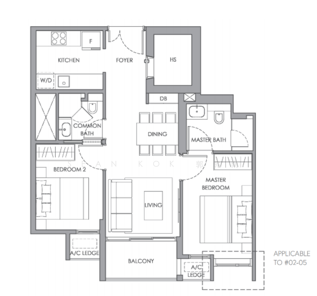 The Hill @ One-North, 15 Slim Barrack Rise, 2 Bedrooms, 743 sqft, Condominium For Sale, by Sean Kok 郭兆南, 500118741 - PropertyGuru.com.sg
