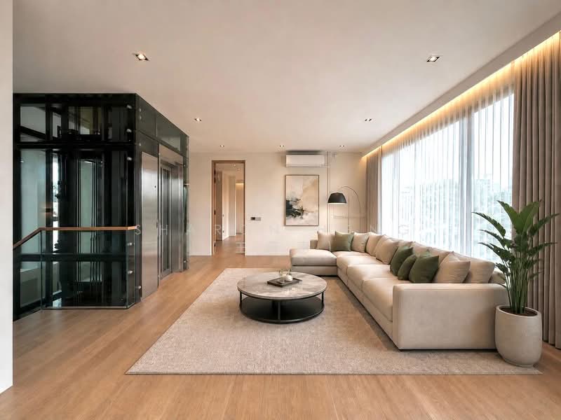 Exclusive & Prime District! Brand New SemiD at Trevose Crescent, Trevose Crescent, 5 Bedrooms, 7,800 sqft, Semi-Detached House For Sale, by Sharon Heng (王蔚惠), 500118767 - Living Room - PropertyGuru.com.sg