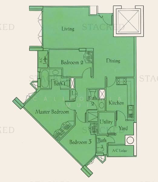 Hillbrooks, Dairy Farm / Bukit Panjang / Choa Chu Kang, 3 Bedrooms, 1,066 sqft, Condominium For Sale, by California Mui, 500118867 - PropertyGuru.com.sg