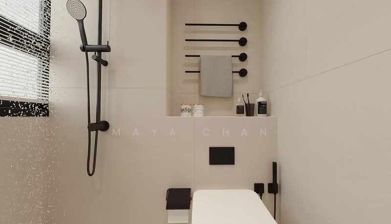 Evergreen Park, 31 Hougang Avenue 7, Studio, 300 sqft, Condominium For Rent, by Maya Chan, 500118897 - Bathroom - PropertyGuru.com.sg