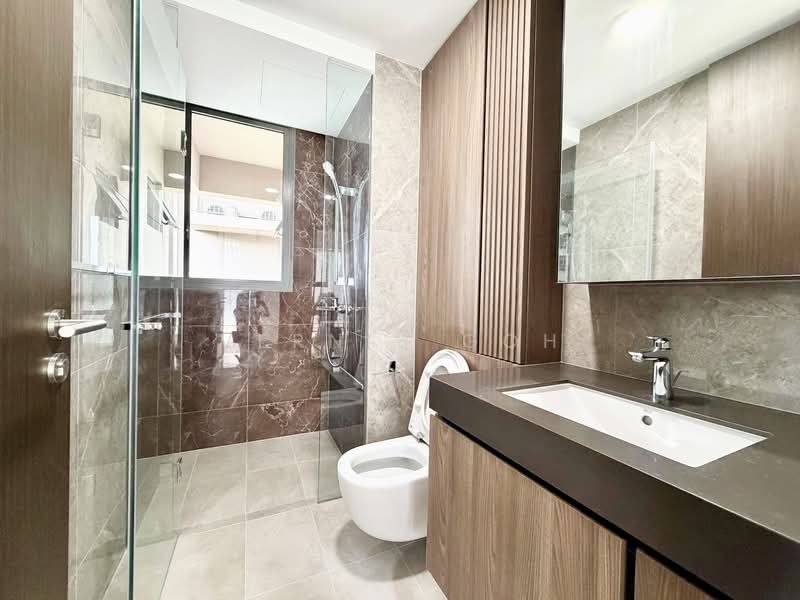 AMO Residence, 21 Ang Mo Kio Rise, 3 Bedrooms, 1,141 sqft, Condominium For Rent, by Vernis Goh, 500118955 - Bathroom - PropertyGuru.com.sg