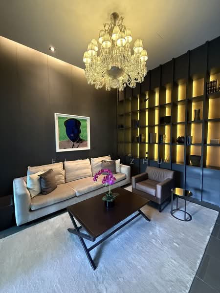 The Marq On Paterson Hill, 8 Paterson Hill, 4 Bedrooms, 3,089 sqft, Condominium For Rent, by Flora Zhu, 500119015 - Living Room - PropertyGuru.com.sg