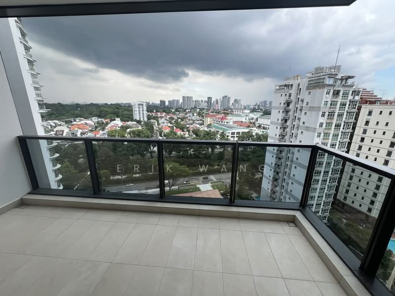 Perfect Ten, 323 Bukit Timah Road, 3 Bedrooms, 1,281 sqft, Condominium For Rent, by Erik Wang, 500119053 - Balcony - PropertyGuru.com.sg