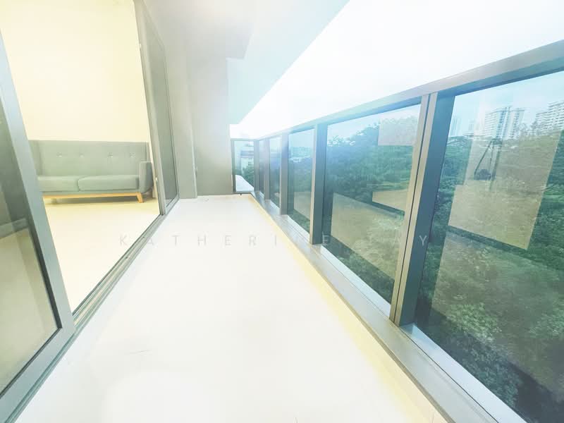 One-North Eden, 8 Slim Barracks Rise, 3 Bedrooms, 1,119 sqft, Condominium For Sale, by Katherine Tay, 500119083 - Balcony - PropertyGuru.com.sg