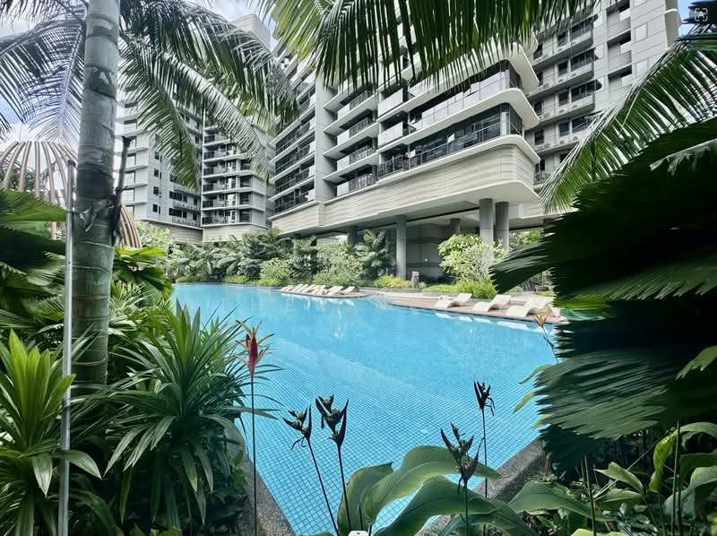 One-North Eden, 8 Slim Barracks Rise, 3 Bedrooms, 1,119 sqft, Condominium For Sale, by Katherine Tay, 500119083 - Pool - PropertyGuru.com.sg