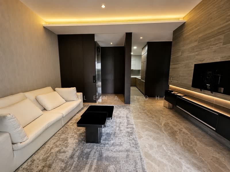Leedon Residence, 6 Leedon Heights, 2 Bedrooms, 1,044 sqft, Condominium For Sale, by Selena Toh, 500119090 - Living Room - PropertyGuru.com.sg