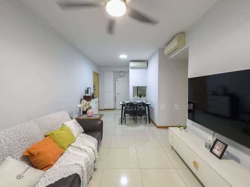 A Treasure Trove, 70 Punggol Walk, 2 Bedrooms, 775 sqft, Condominium For Sale, by Javier Ng 黄允健, 500119169 - Living Room - PropertyGuru.com.sg