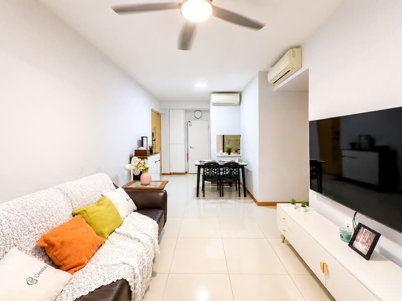 A Treasure Trove, 70 Punggol Walk, 2 Bedrooms, 775 sqft, Condominium For Sale, by Javier Ng 黄允健, 500119169 - Living Room - PropertyGuru.com.sg
