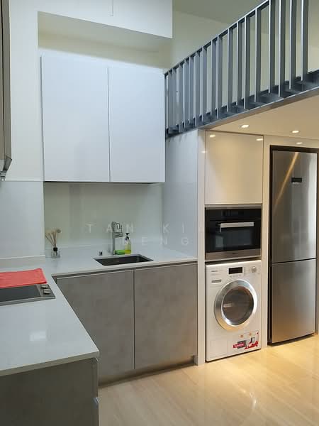 Bijou, 2 Jalan Mat Jambol, 1 Bedroom, 570 sqft, Condominium For Sale, by Tan Kiat Beng, 500119212 - Kitchen - PropertyGuru.com.sg