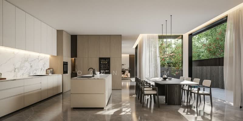 RARE! Brand New 7 Bedroom Semi-D at Woo Mon Chew, Woo Mon Chew, 7 Bedrooms, 8,546 sqft, Semi-Detached House For Sale, by Joanna Lim, 500119248 - Kitchen - PropertyGuru.com.sg