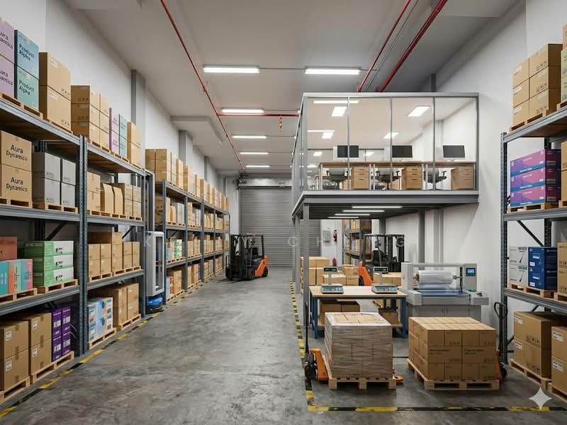 Shun Li Industrial Complex, 705 Sims Drive, 3,032 sqft, Light Industrial (B1) For Rent, by Kelly Cheng, 500119263 - Interior - CommercialGuru.com.sg