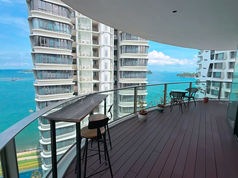 Cape Royale, 19 Cove Way, 3 Bedrooms, 1,722 sqft, Condominium For Sale, by Benjamin Chew, 500119304 - Balcony - PropertyGuru.com.sg