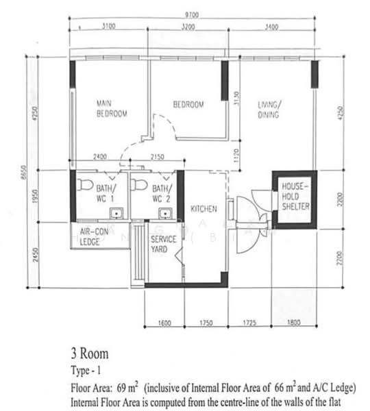 613A Tampines North Drive 1, 613A Tampines North Drive 1, 2 Bedrooms, 742 sqft, HDB Flat For Sale, by Ng Pack Hong (Bird) 伍保衡, 500119312 - PropertyGuru.com.sg