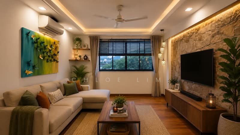 14 Ghim Moh Road, 14 Ghim Moh Road, 3 Bedrooms, 1,259 sqft, HDB Flat For Sale, by Chloe Lim, 500119328 - Living Room - PropertyGuru.com.sg