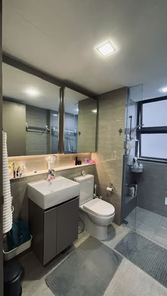 Waterwoods, Punggol Field Walk, 5 Bedrooms, 1,636 sqft, Executive Condominium For Sale, by Sky Liu, 500119397 - Bathroom - PropertyGuru.com.sg