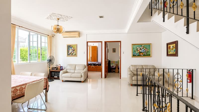 Jalan Leban, Sembawang Hills Estate, 1km to CHIJ St Nicholas Girls, Jalan Leban, 8 Bedrooms, 5,000 sqft, Semi-Detached House For Sale, by Sherry Tang (邓民洁), 500119451 - Living Room - PropertyGuru.com.sg